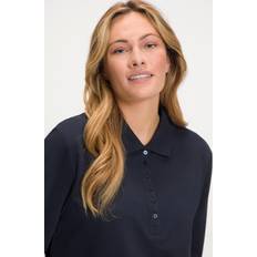 Women - Wool Polo Shirts Ulla Popken Damen, große Größen, Basic Poloshirt