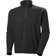 Men - XL Jumpers Helly Hansen Men's Daybreaker 1/2 Zip Fleece - Black