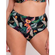 S - Women Bikinis Curvy Kate Curvy Kate Cuba Libre High Waist Bikini Brief Print Mix