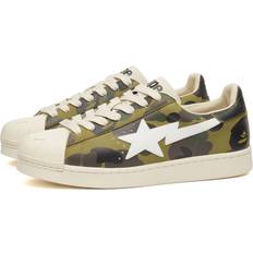 Bape Green Skull Sta 1st Camo Sneakers GREEN