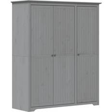 vidaXL Bodo Grey Wardrobe 151.5x176.5cm