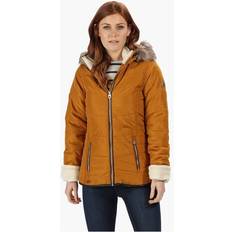 Gold - Women Jackets Regatta Womens Whitley Insulated Jacket: Gold Cumin: 8, Colour