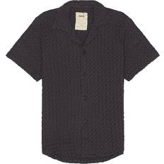 Oas Nearly Uba Waffle Shirt - Black