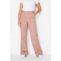 Pink Trousers LTS Tall Wide Leg Trousers Pink