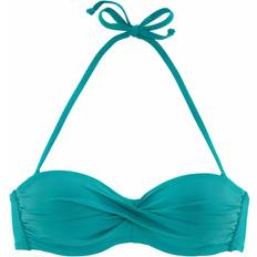 s.Oliver 'Valencia' Underwired Bandeau Bikini Top Turquoise