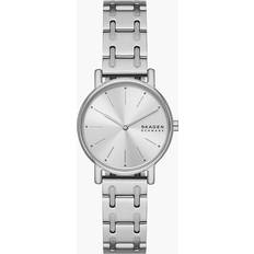 Skagen Unisex Wrist Watches on sale Skagen Signatur Lille Two-Hand Silver Bracelet Silver
