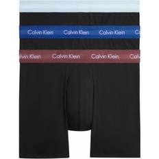 Calvin Klein Boxers Men's Underwear Calvin Klein Pack Boxer Briefs Cotton Stretch Black