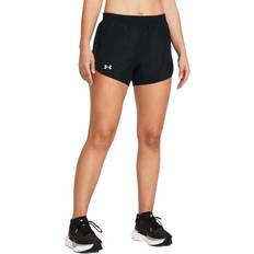 Under Armour Women Shorts Under Armour Women's UA Fly-By 3" Shorts Black