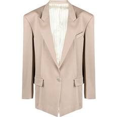 The Attico Beige Glen Blazer 198 Beige IT