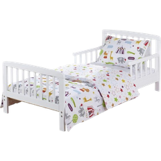 Kinder Valley Circus Friends Sydney Toddler Bed Bundle with Flow Mattress 24.8x57.1"