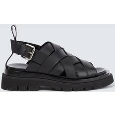 Bottega Veneta Sandalen aus Leder Schwarz