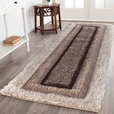 Serdim Rugs Kiawah Shaggy Brown