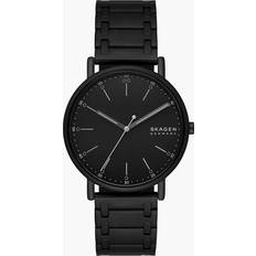 Skagen Unisex Wrist Watches on sale Skagen Signatur Three-Hand Midnight Bracelet