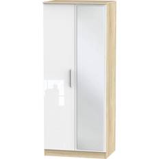 Welcome Furniture Contrast Ready Assembled 2ft6in Wardrobe