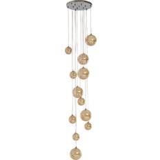 Kare Design Ottilie Amber Glass Pendant Lamp