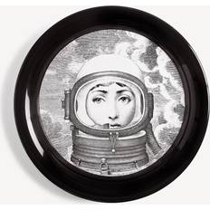 Fornasetti Tray Palombara white/black iron