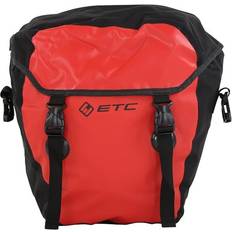 ETC Unisex Bag Waterproof Pannier Red