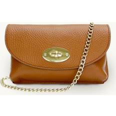 Apatchy London The Mila Leather Phone Bag - Tan