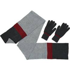 Puma Gloves & Mittens Puma Fundamentals Knit Gloves & Scarf Winter Mens Womens Unisex Set 052580 01 UK