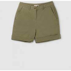 Barbour Women Shorts Barbour Stretch-Cotton Blend Twill Chino Shorts Green