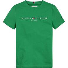 Tommy Hilfiger Boy's Essential Logo Crew Neck T-shirt - Olympic Green