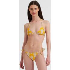 Yellow Bikini Tops La DoubleJ Triangle Bikini Top