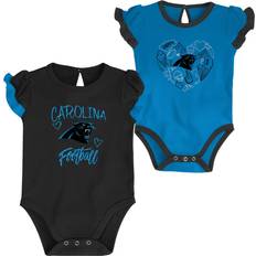 S Bodysuits Children's Clothing Outerstuff NFL Mädchen Baby 2er Body-Set Carolina Panthers