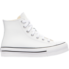 Converse Chuck Taylor All Star Lift Platform Leather - White/Natural Ivory/Black