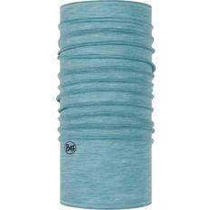 Wool Scarfs Buff Multifunctional Bandana Merino Women/Men Light Blue One