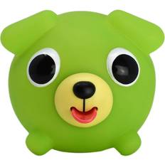 Squeeze & Play Neon Green Dog