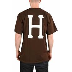 HUF Essentials Classic S/S T-Shirt Dark Chocolate