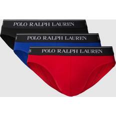 Polo Ralph Lauren Red Men's Underwear Polo Ralph Lauren 3er-Set Slips 714840543016 Bunt