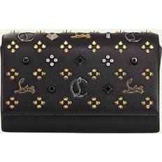 Christian Louboutin Women Clutches Christian Louboutin Womens Black/multi Paloma Clutch Calf Emp/sp Loubinthesky