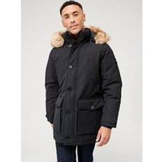 Tommy Hilfiger Men Coats Tommy Hilfiger TH Warm Rockie Down Parka BLACK