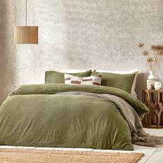 Yard Yard Boucle Set Duvet Cover Green