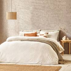 Yard Boucle Set Duvet Cover White