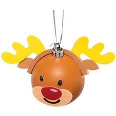 Baker Ross Ross Christmas Character Bauble Kits Decoration, Kit