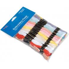 Trimits Craft Factory Embroidery Threads Pastel Colours per pack of 36