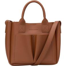 Claudia Canova Megan Front Pocket Grab Bag - Tan