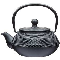 La Cafetière Black Cast Iron Teapot With