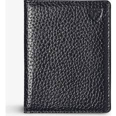 Aspinal of London Double Fold Pebble Leather ID & Travel Card Holder