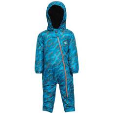 Dare 2b Kid's Bambino II Waterproof Insulated Snowsuit - Blue Camo Print