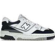 New Balance Basketball Shoes New Balance Big Kid's 550 - White/Black & Rain Cloud