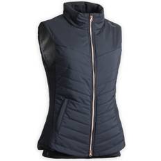 Fouganza Decathlon Sleeveless Zipped Horse Riding Gilet Black