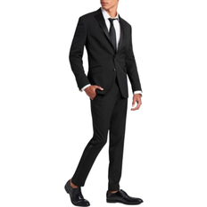 Kenneth Cole Ready Flex Slim Fit Tuxedo Suit - Black