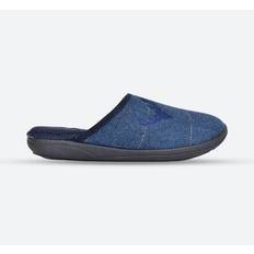 Blue Slippers Padders 0490-96 Stag Fit Navy Mens Slippers