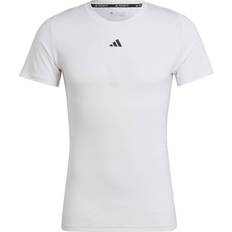 Adidas Techfit Training Tee - White