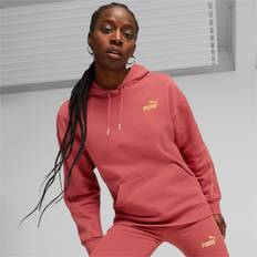 Gold - Women Jumpers Puma ESS MINIMAL GOLD Women's Hoodie