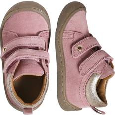 Pink Baby Booties Children's Shoes Vertbaudet Baby Lauflern-Boots mit Klett rosa