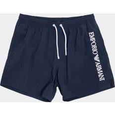 Emporio Armani Swimwear Emporio Armani Logoband Swim Shorts, Navy